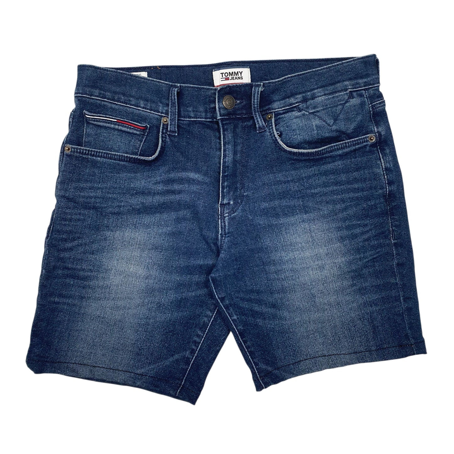 Mens Blue Tommy Hilfiger  Denim Shorts