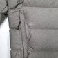 Mens Grey The North Face Nuptse  Coat