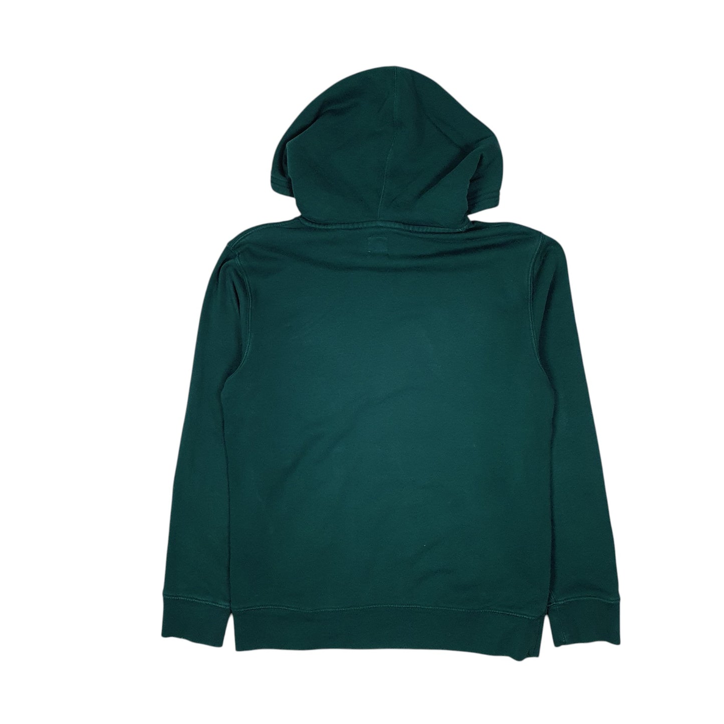 Mens Green Levis Spellout Hoodie Jumper