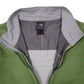 Mens Green The North Face Flight Series Windstopper Windbreaker Quarter Zip Coat