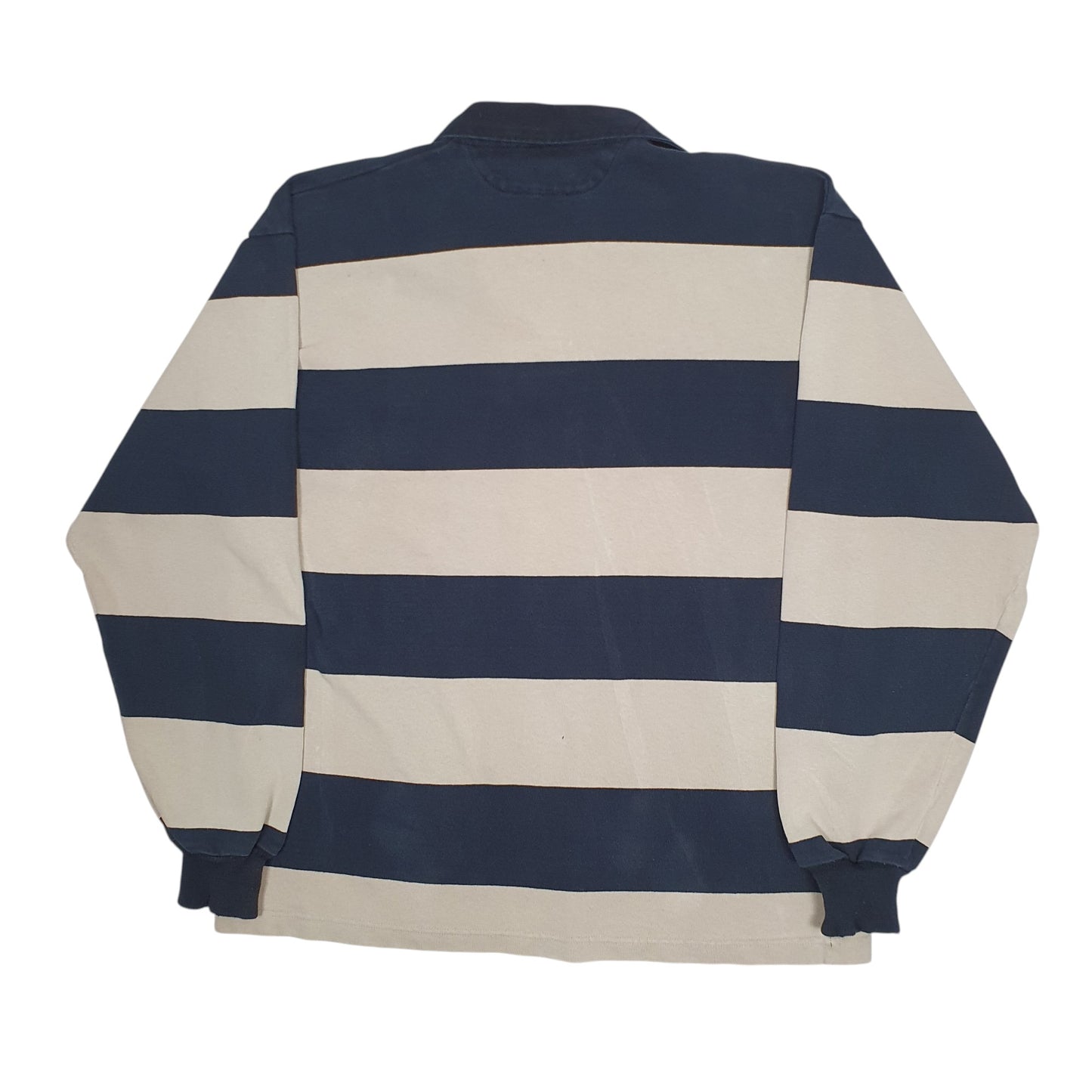 Mens Black Barbarian Rugby Hoodie Polo Shirt