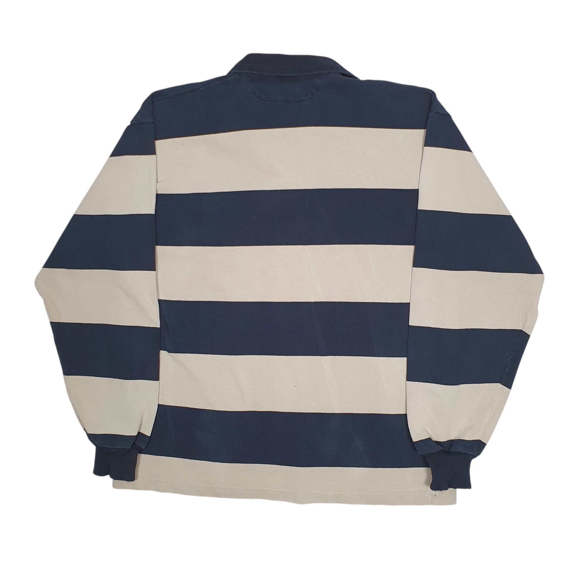 Mens Black Barbarian Rugby Hoodie Polo Shirt