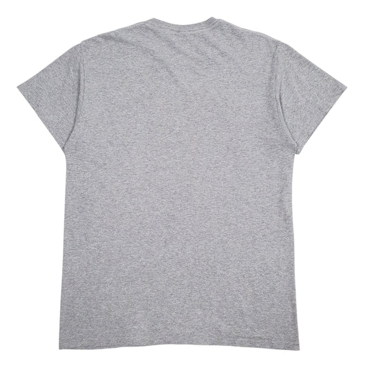 Mens Grey MV Sport Navy Baseball  T Shirt