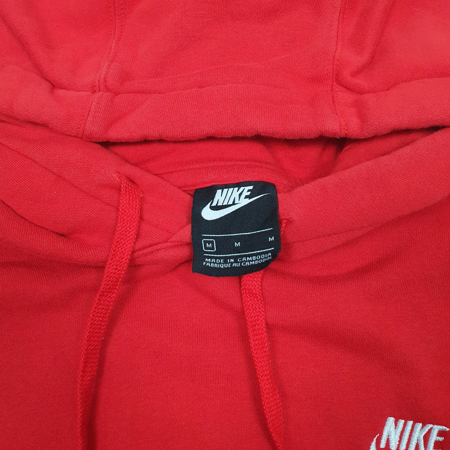 Mens Red Nike  Hoodie Jumper