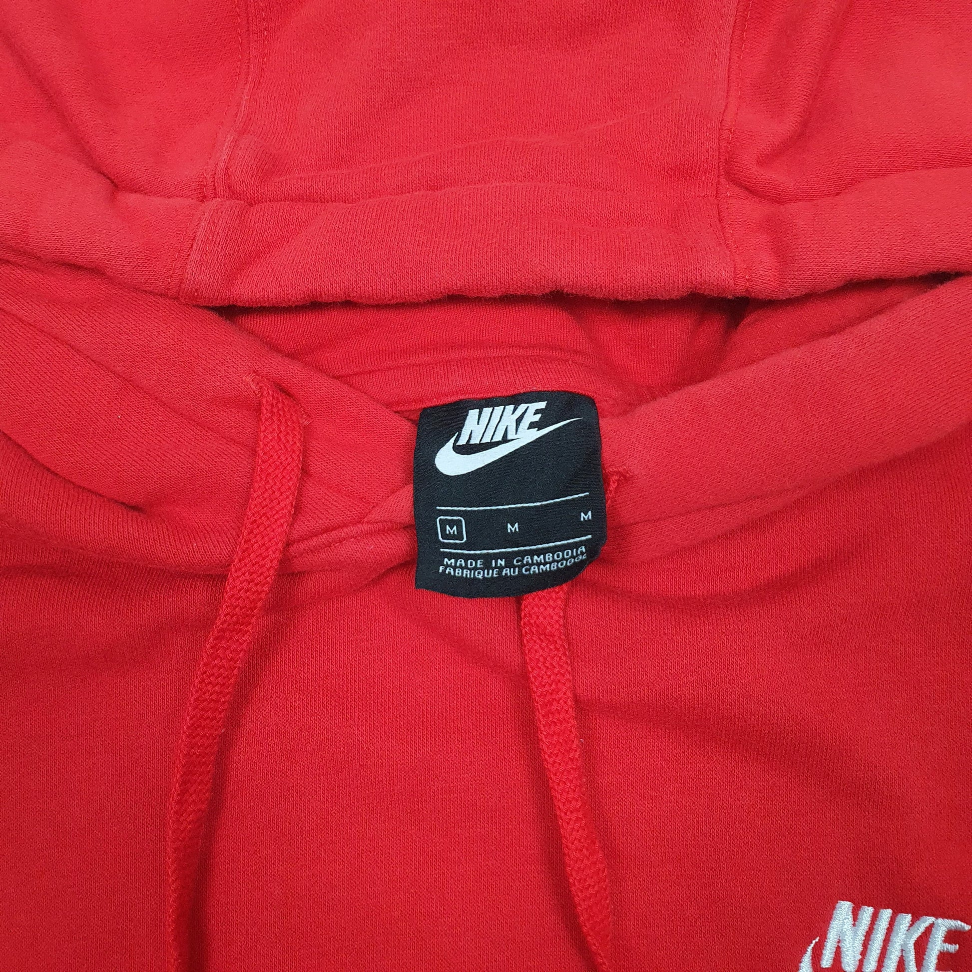 Mens Red Nike  Hoodie Jumper