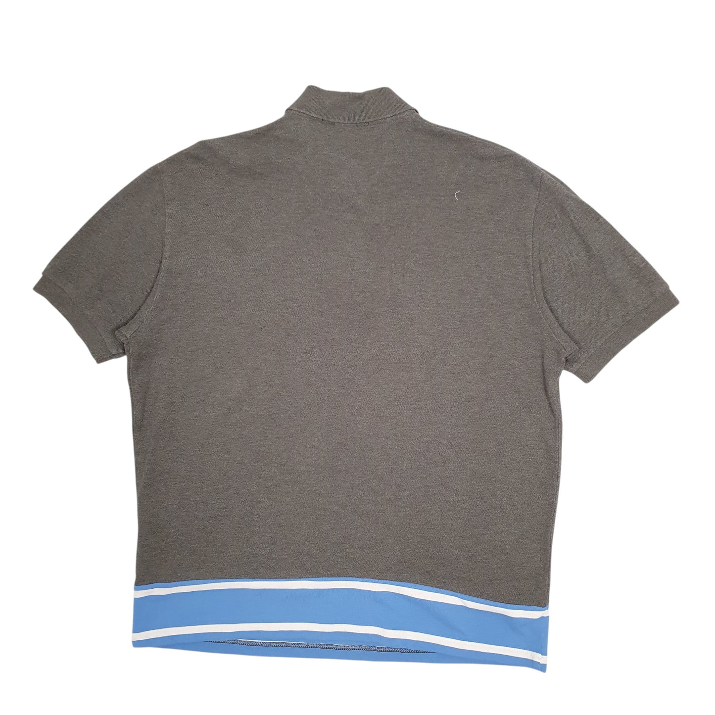 Mens Grey Polo Ralph Lauren Reworked  Polo Shirt