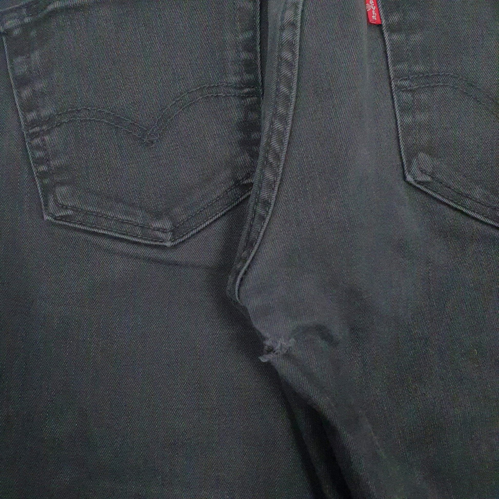 Mens Black Levis   Jeans