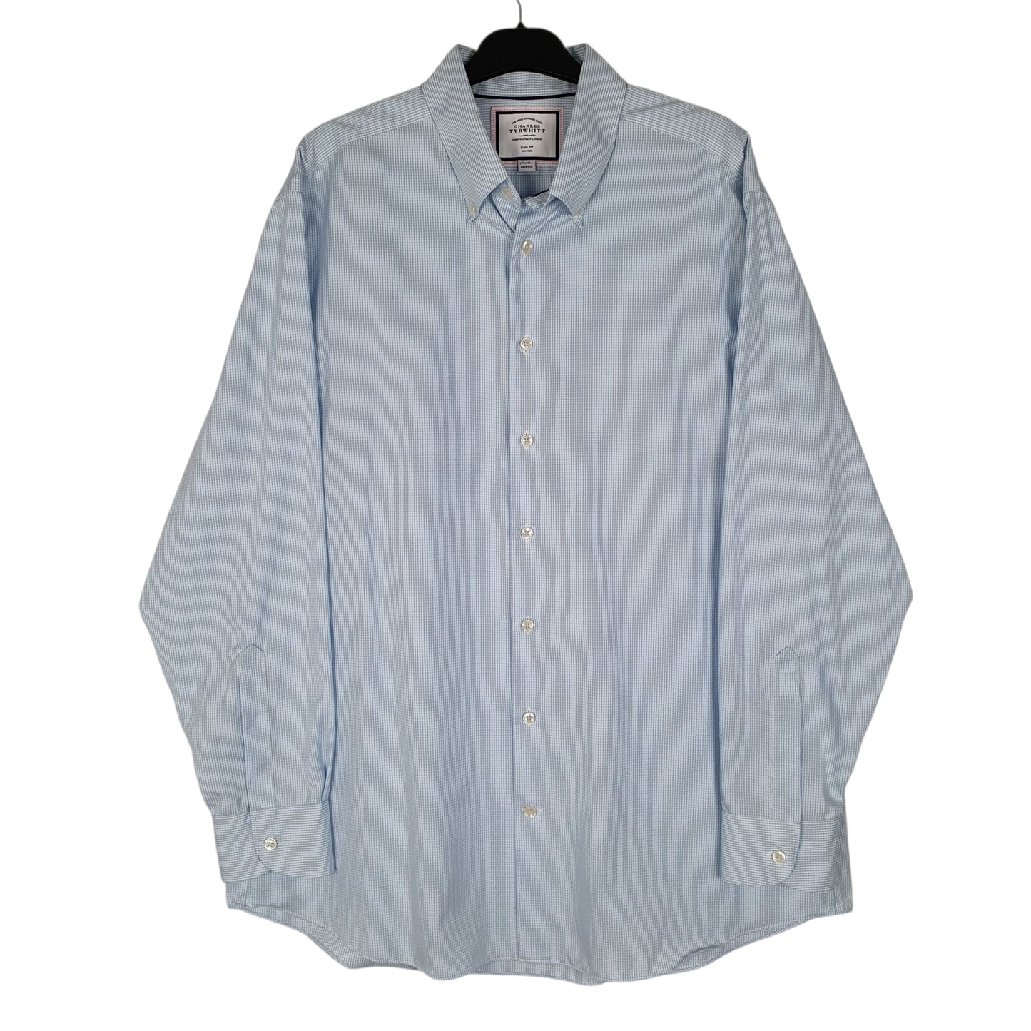 Mens Blue Charles Tyrwhitt  Long Sleeve Shirt
