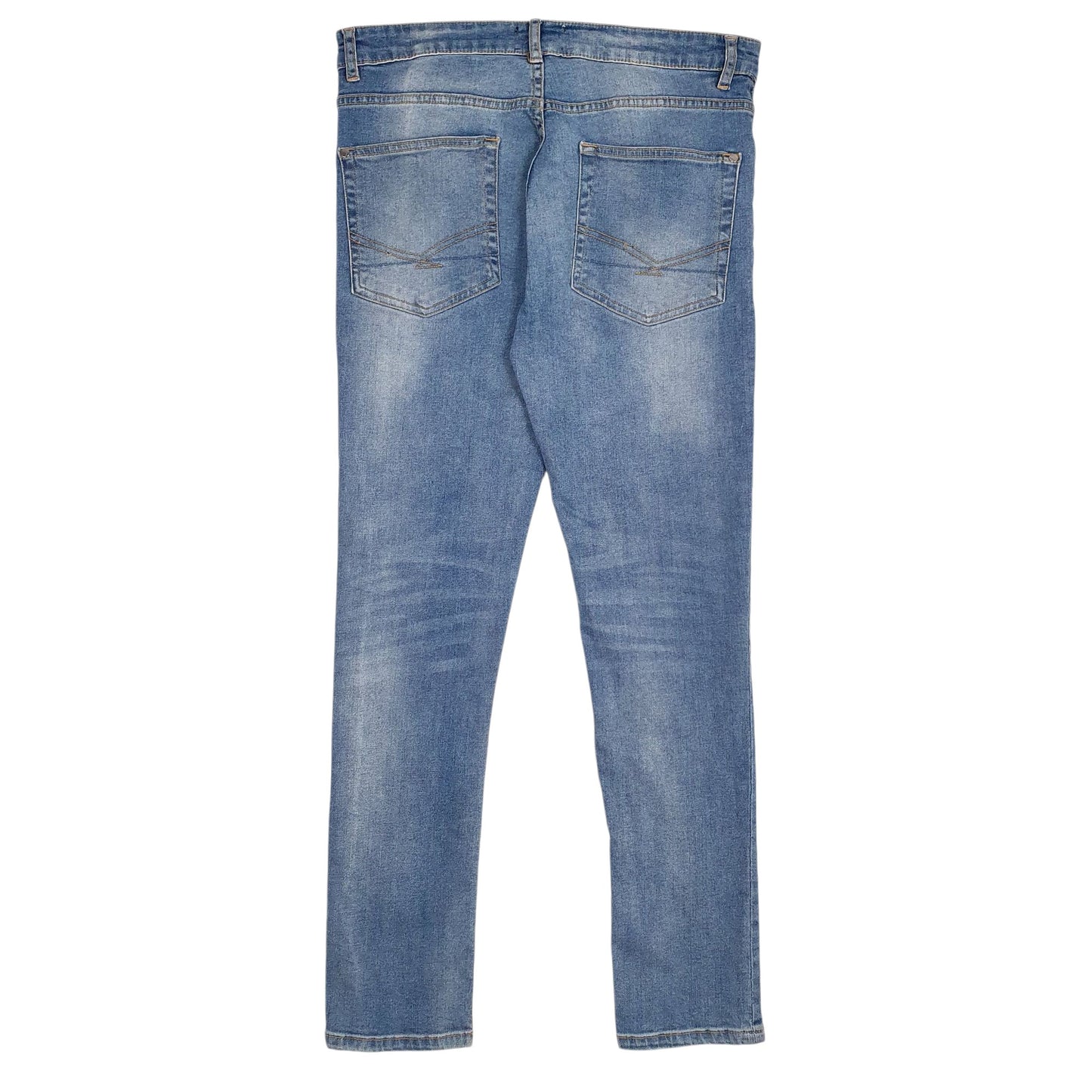 Mens Blue Fire Trap   Jeans