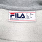 Mens Grey Fila  Crewneck Jumper