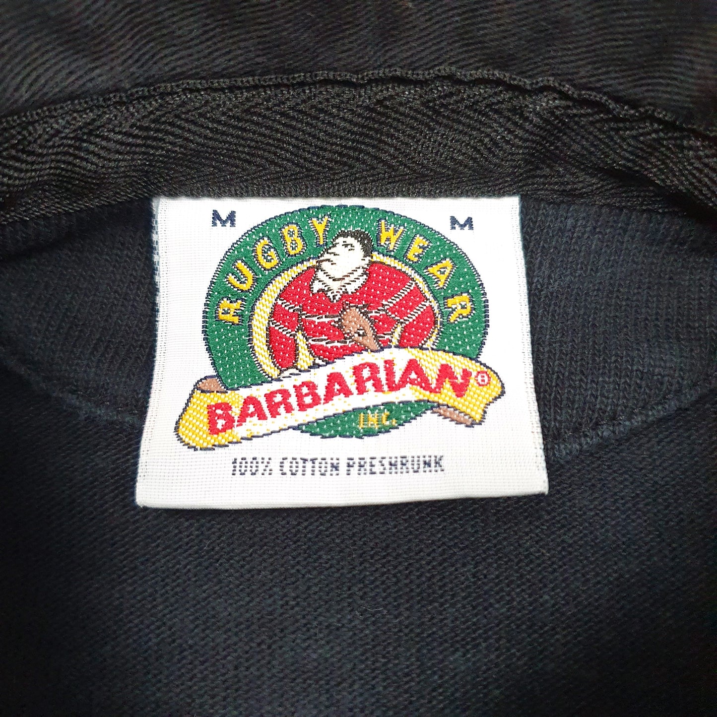 Mens Red Barbarian Field Hockey  Polo Shirt