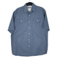 Mens Blue Wrangler Hero Short Sleeve Shirt