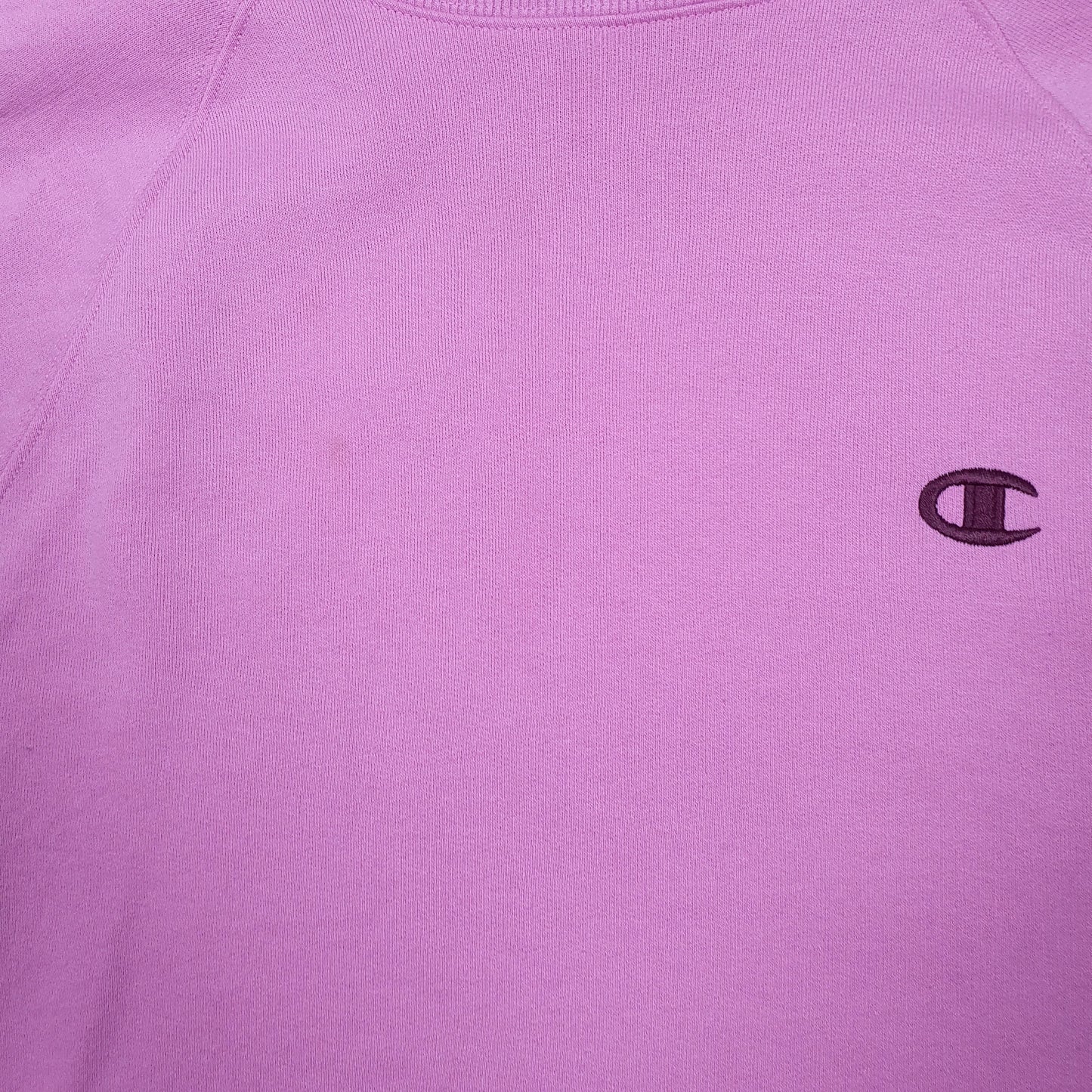 Womens Pink Champion  Turtle Neck Jumper