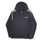 Mens Black Adidas Hoodie Full Zip Jumper
