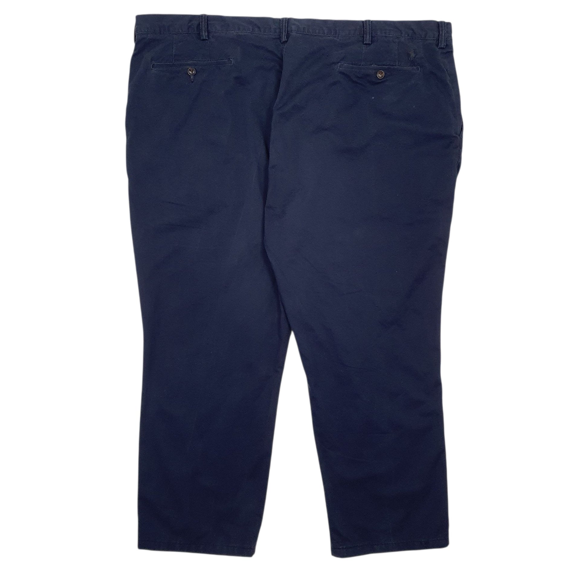 Mens Navy Polo Ralph Lauren Stretch Classic Fit  Trousers