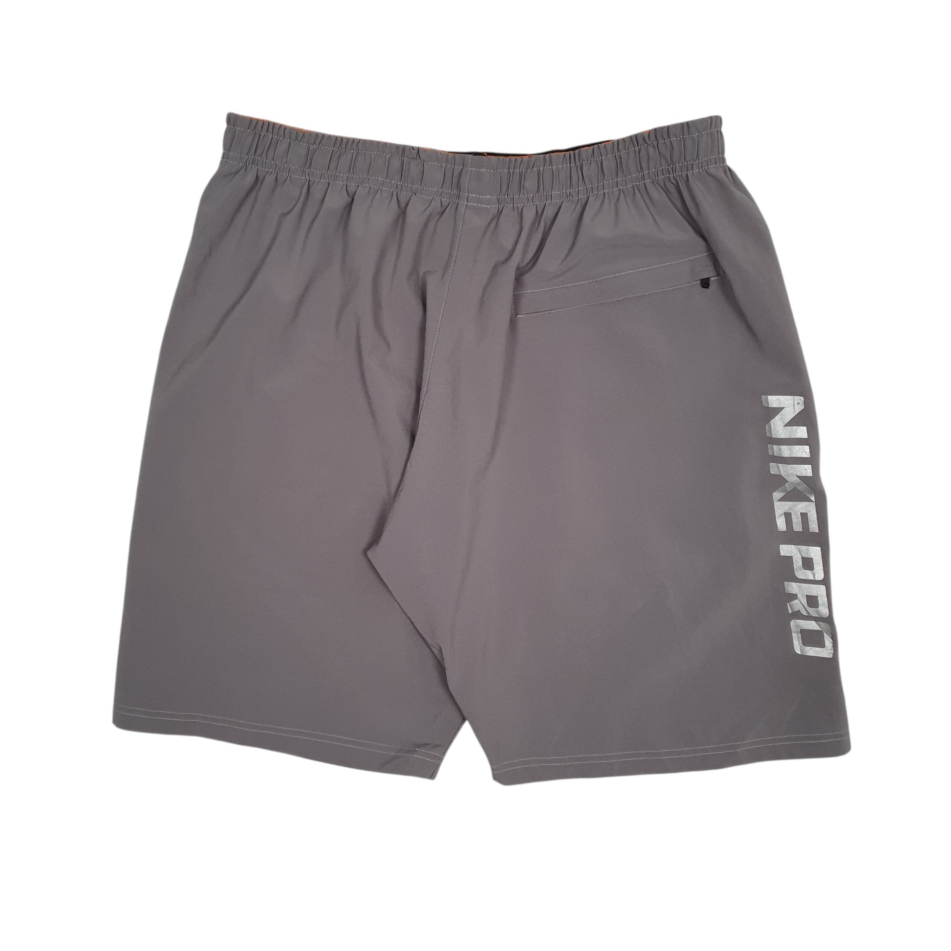 Mens Grey Nike Pro  Shorts