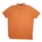 Mens Orange Polo Ralph Lauren  Short Sleeve Polo Shirt