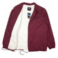 Mens Burgundy Dickies Coach Sherpa Lined  Coat