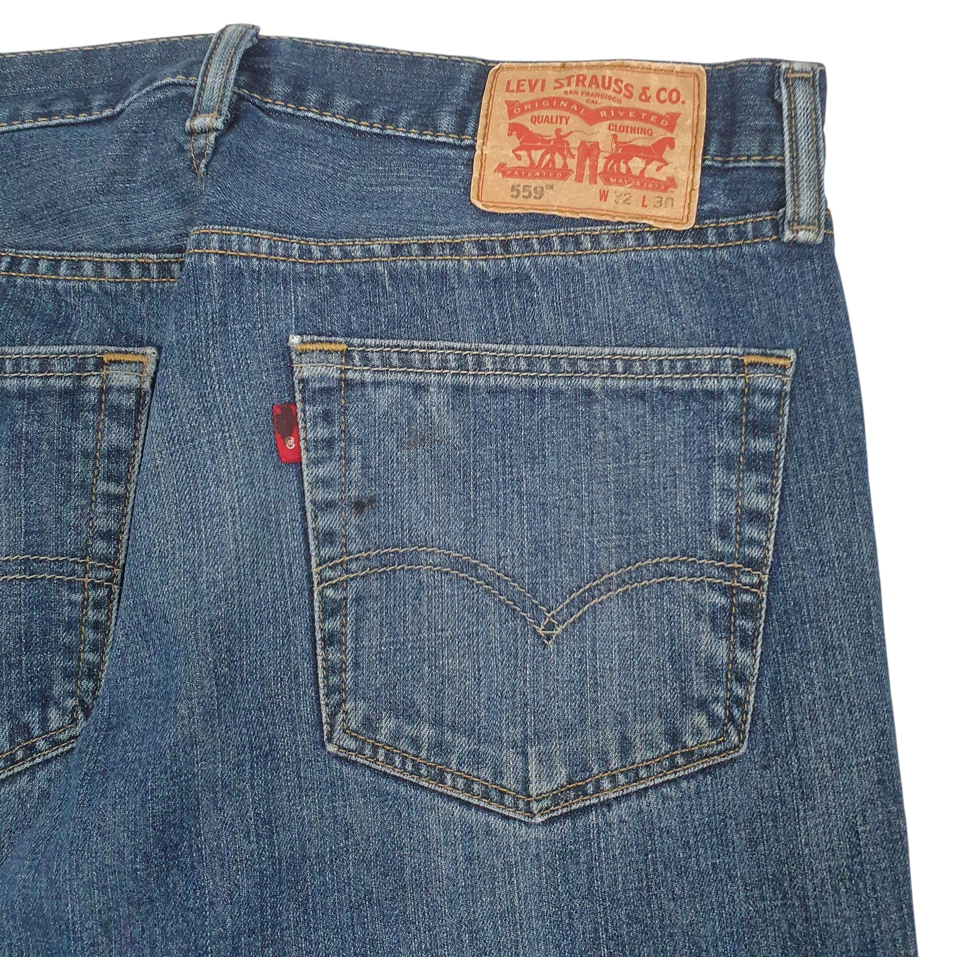 Mens Blue Levis   Jeans