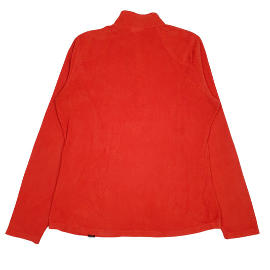 Womens Orange The North Face  Quarter Zip Jumper