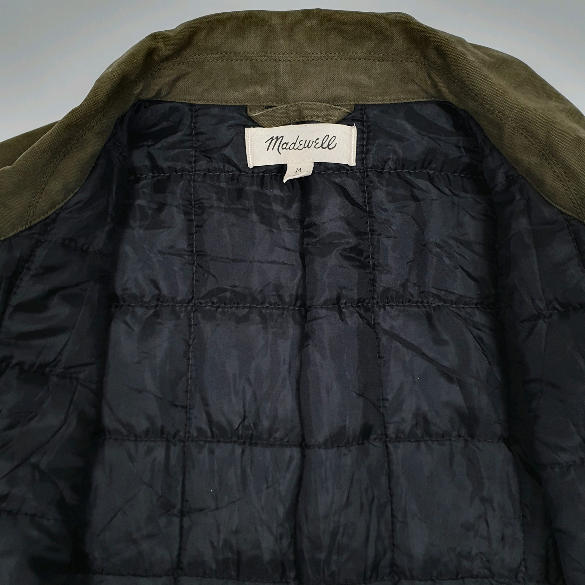 Mens Green Madewell Primaloft Field Parka  Coat