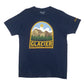 Mens Navy Columbia Sportswear Company  Short Sleeve T Shirt