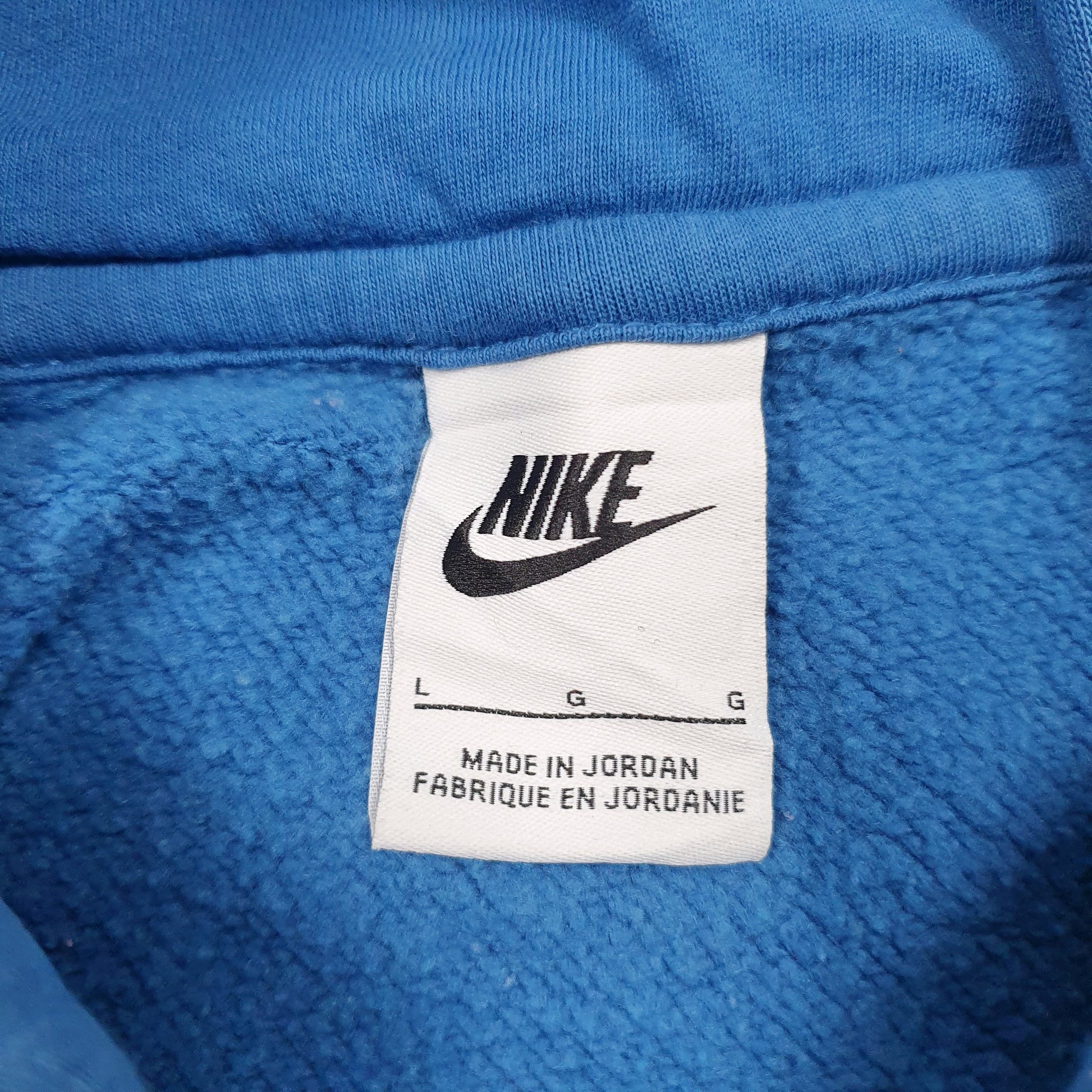 Mens Blue Nike  Hoodie Jumper