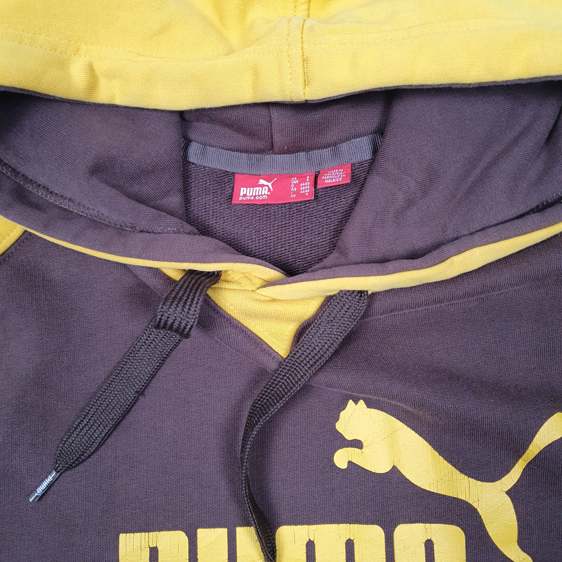 Mens Brown Puma  Hoodie Jumper