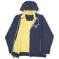 Mens Navy Nautica  Full Zip Jumper