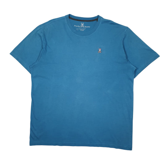 Mens Blue Psycho Bunny  Short Sleeve T Shirt