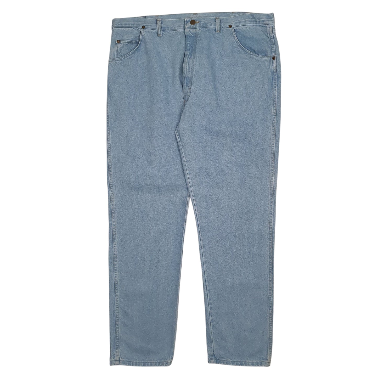 Mens Blue Wrangler Vintage 90s Made In USA 96501LD JeansW40 L32