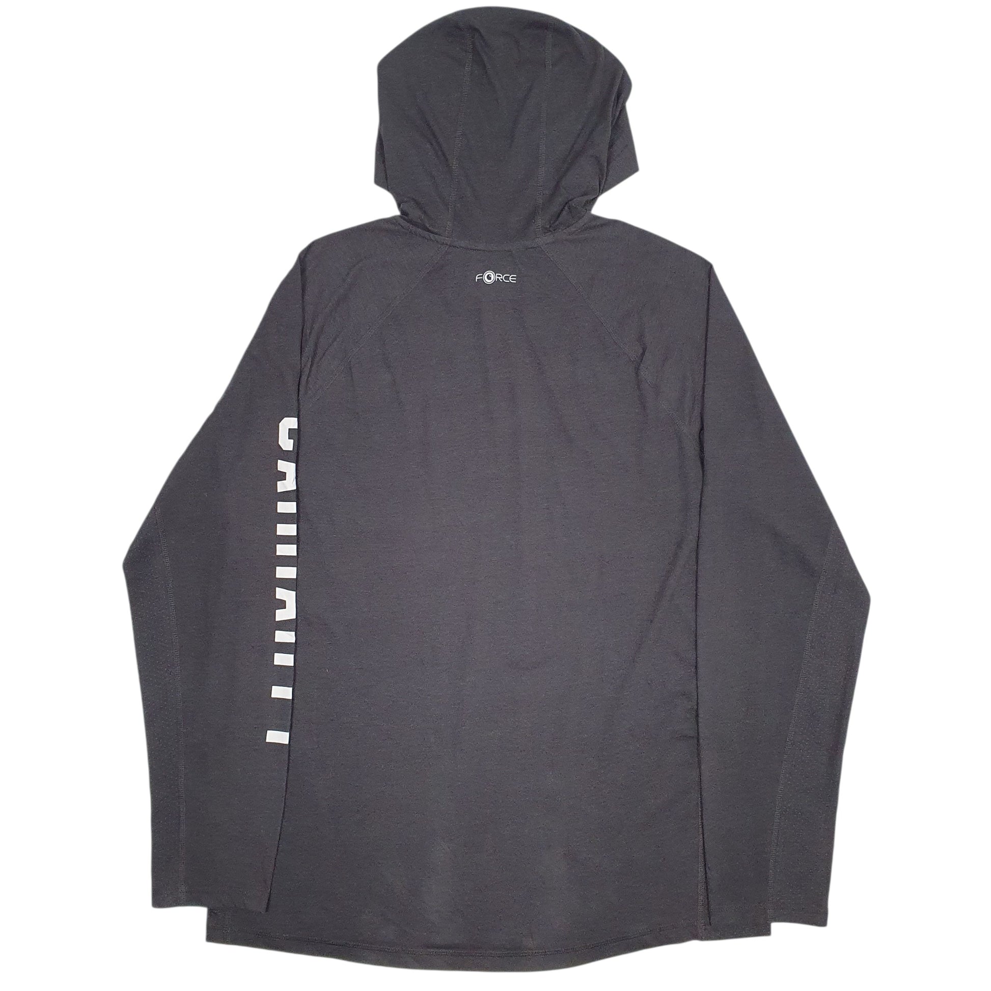 Mens Grey Carhartt Lightweight Hoodie Jumper