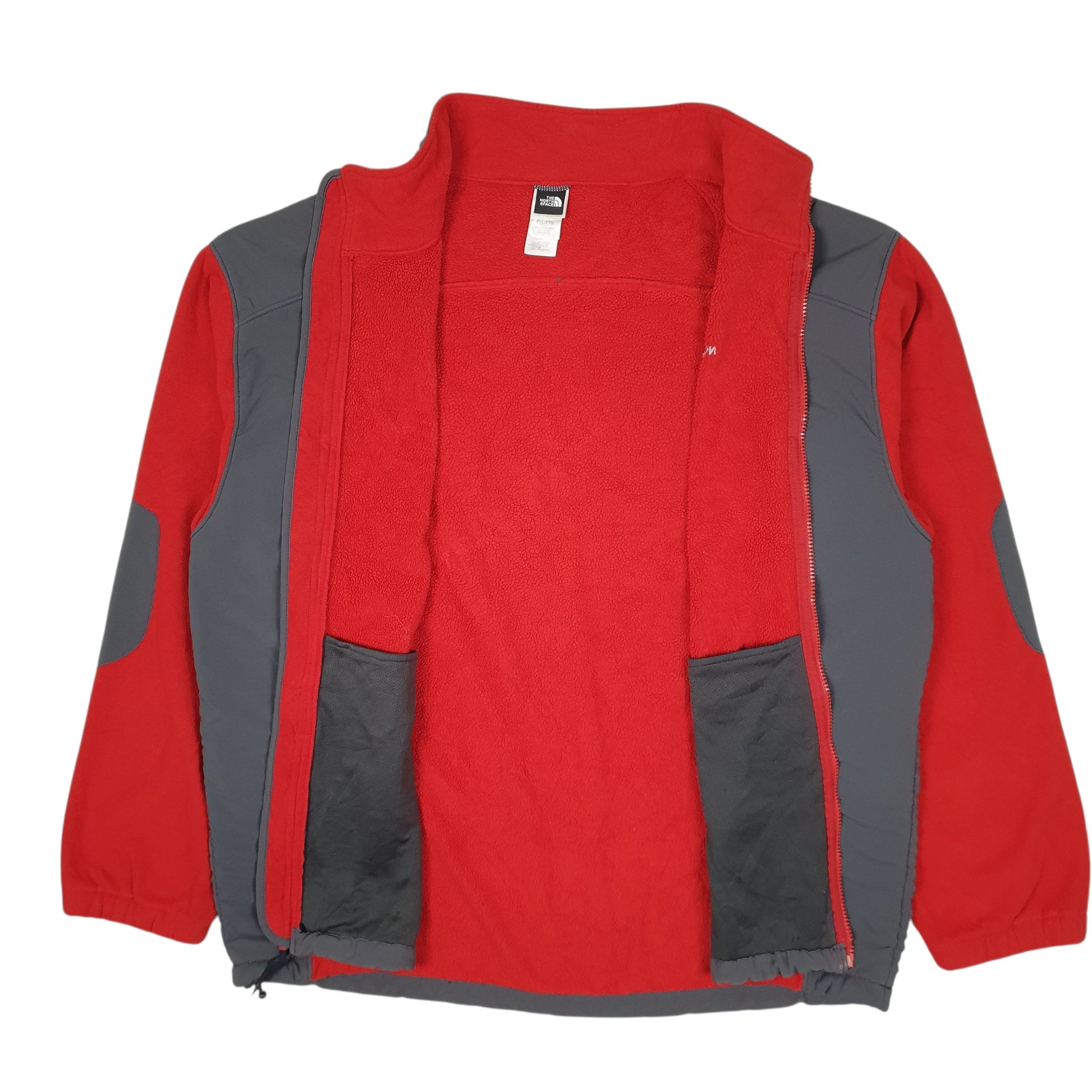 Mens Red The North Face  Full Zip Jumper