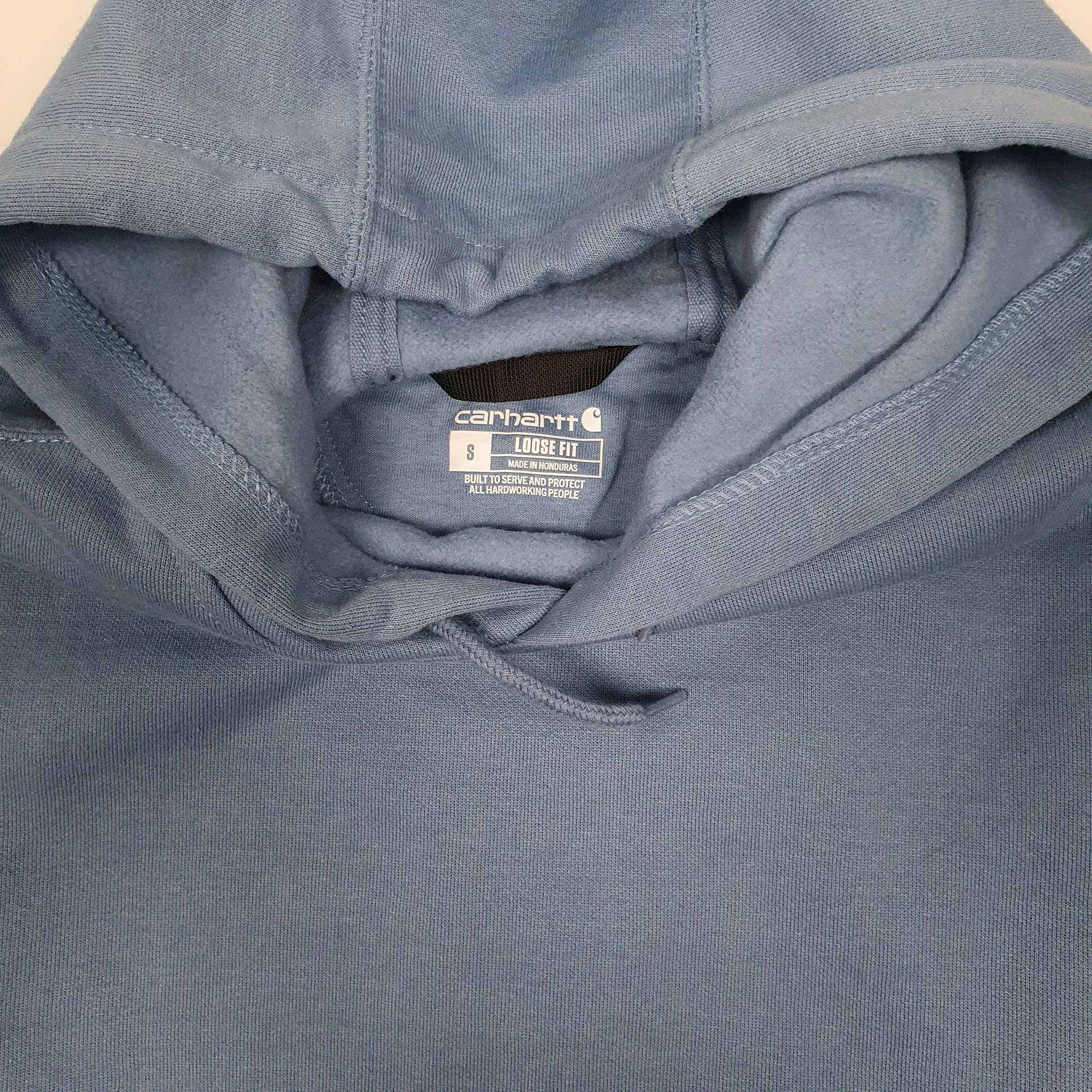 Mens Blue Carhartt  Hoodie Jumper