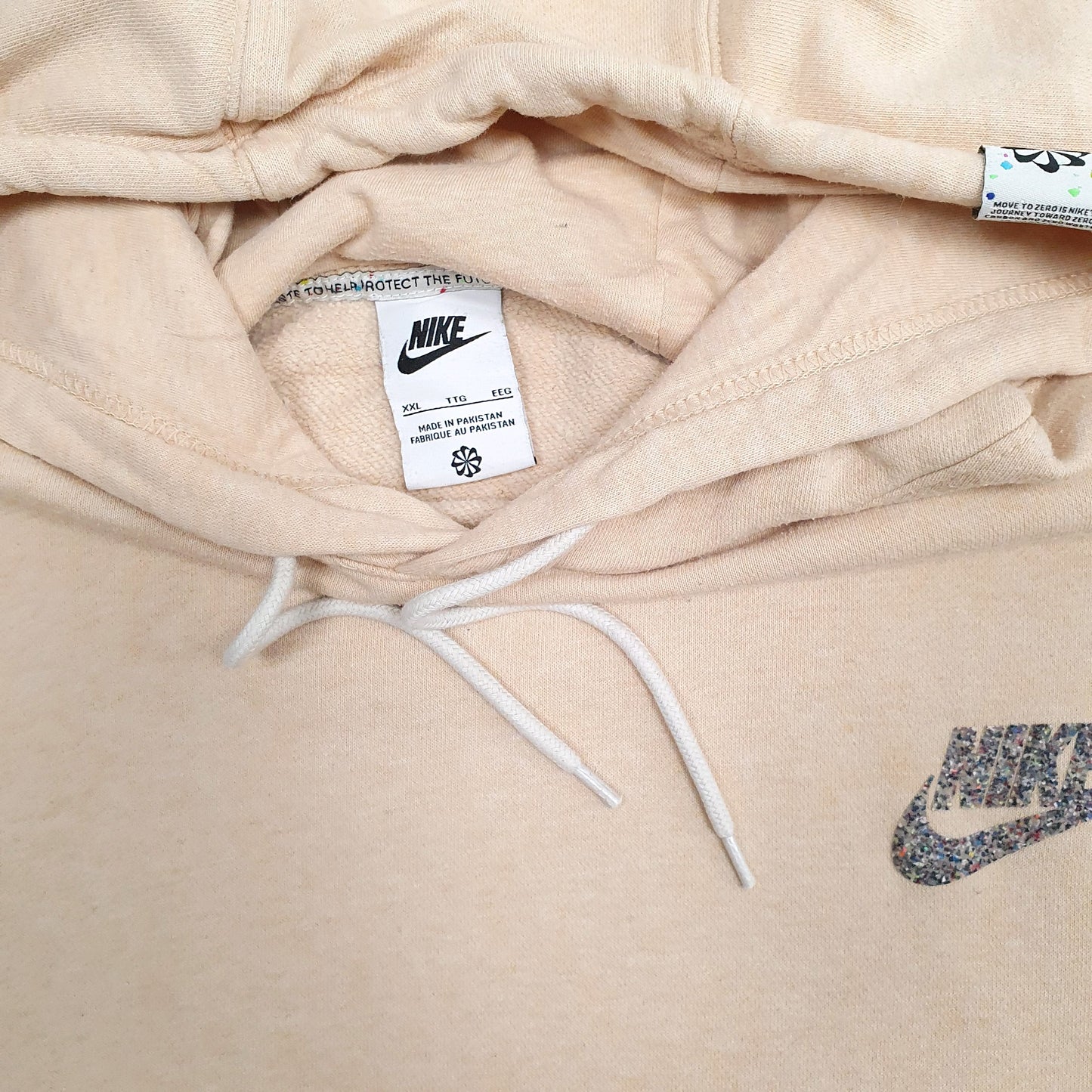 Mens Beige Nike  Hoodie Jumper