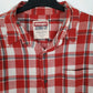 Mens Red Wrangler   Shirt