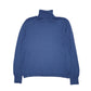 Mens Blue Burberry  Turtle Neck Jumper