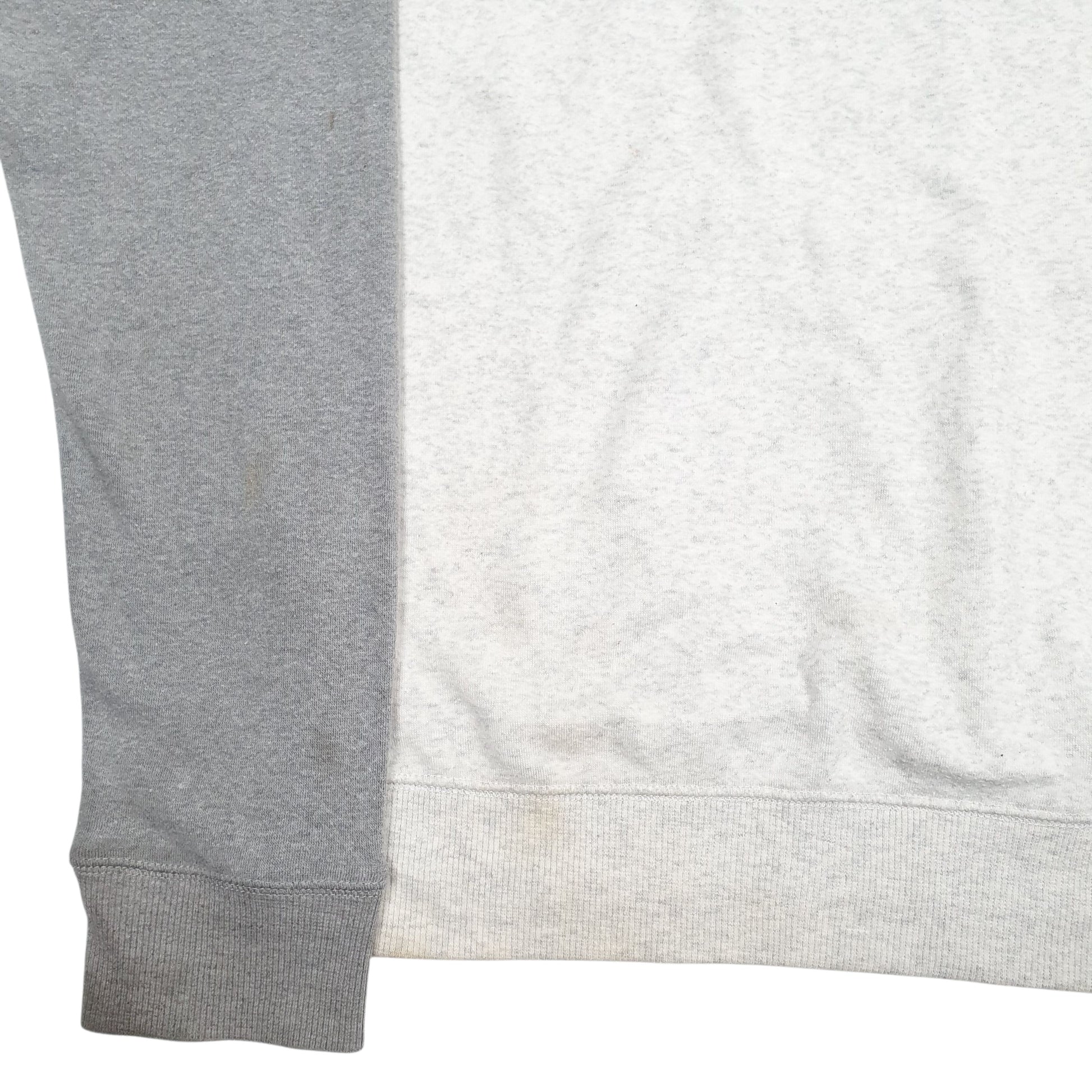 Mens Grey Levis Spellout Hoodie Jumper