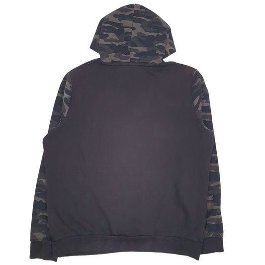 Mens Black Puma Camo Hoodie Jumper