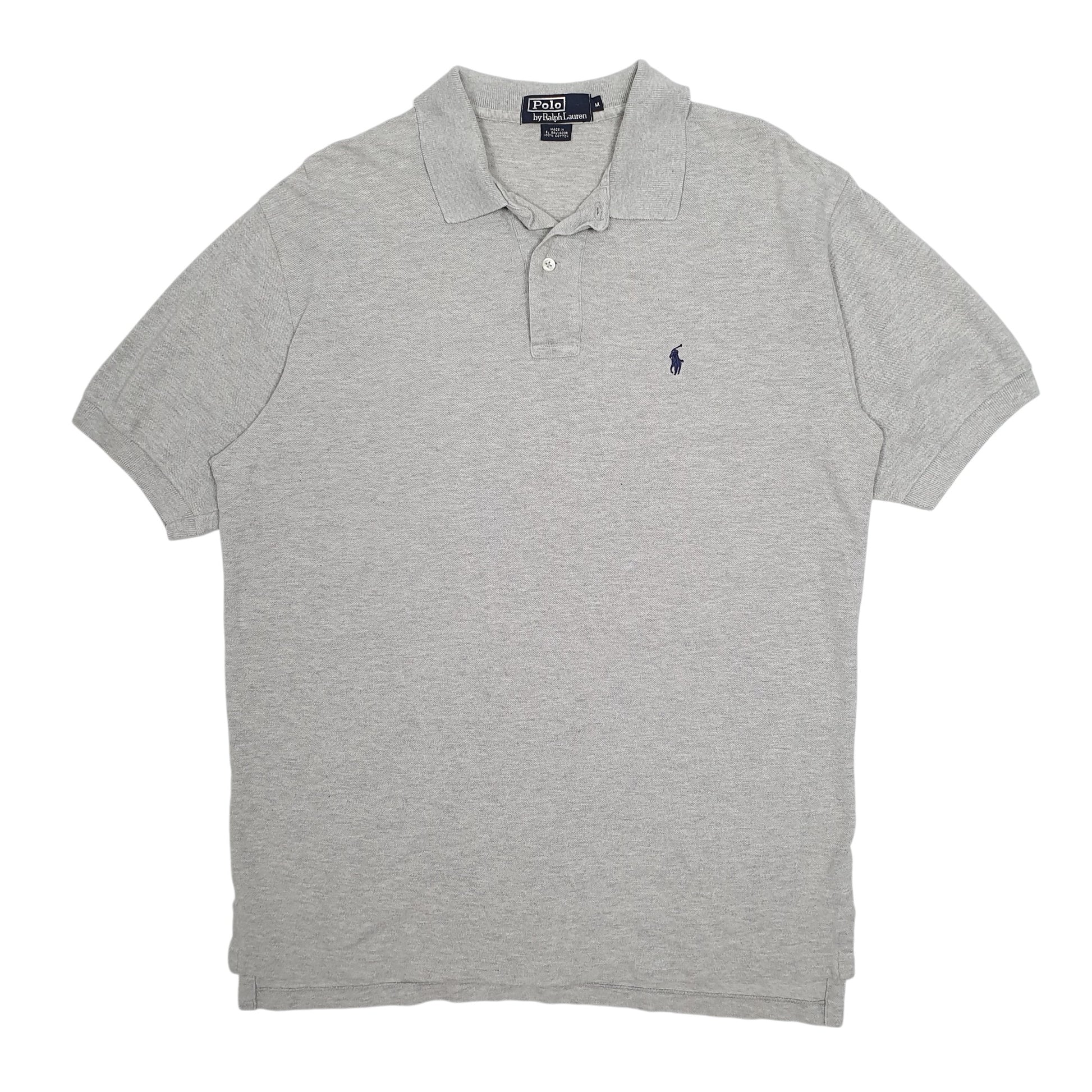 Mens Grey Polo Ralph Lauren  Short Sleeve Polo Shirt