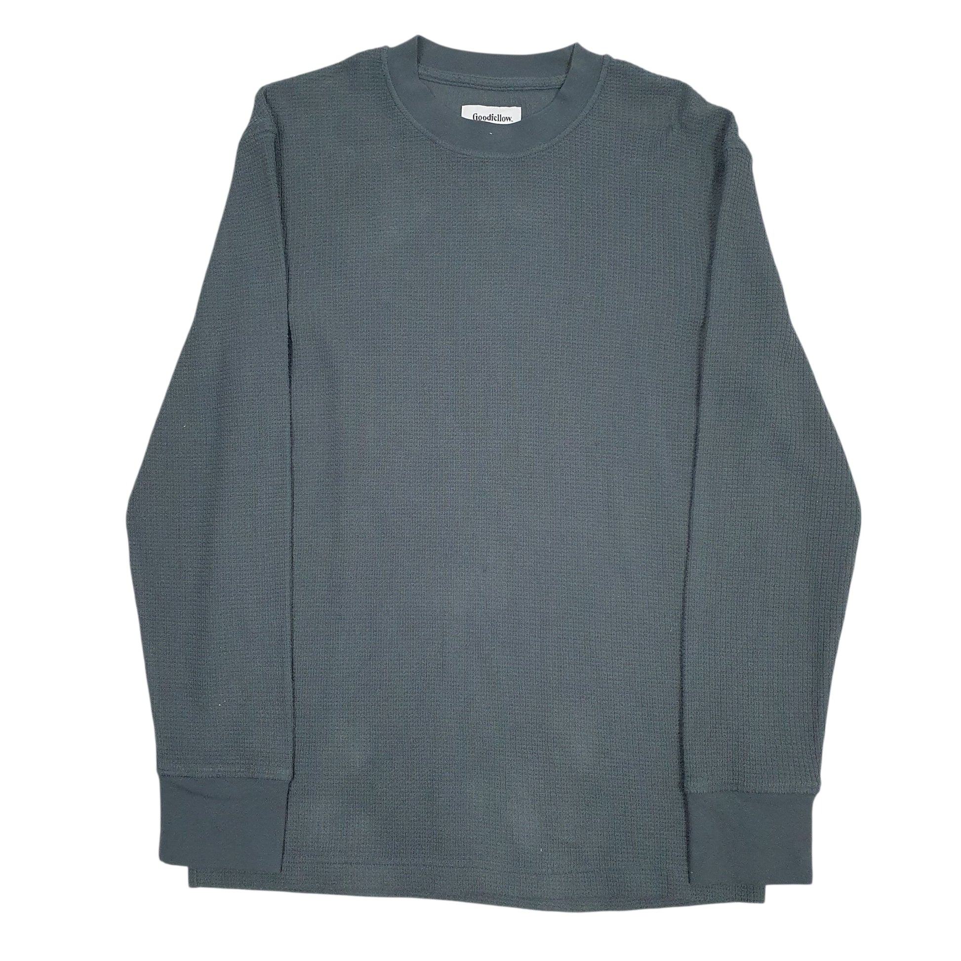 Mens Blue Good Fellow  Crewneck Jumper