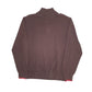 Mens Brown Tommy Hilfiger  Quarter Zip Jumper