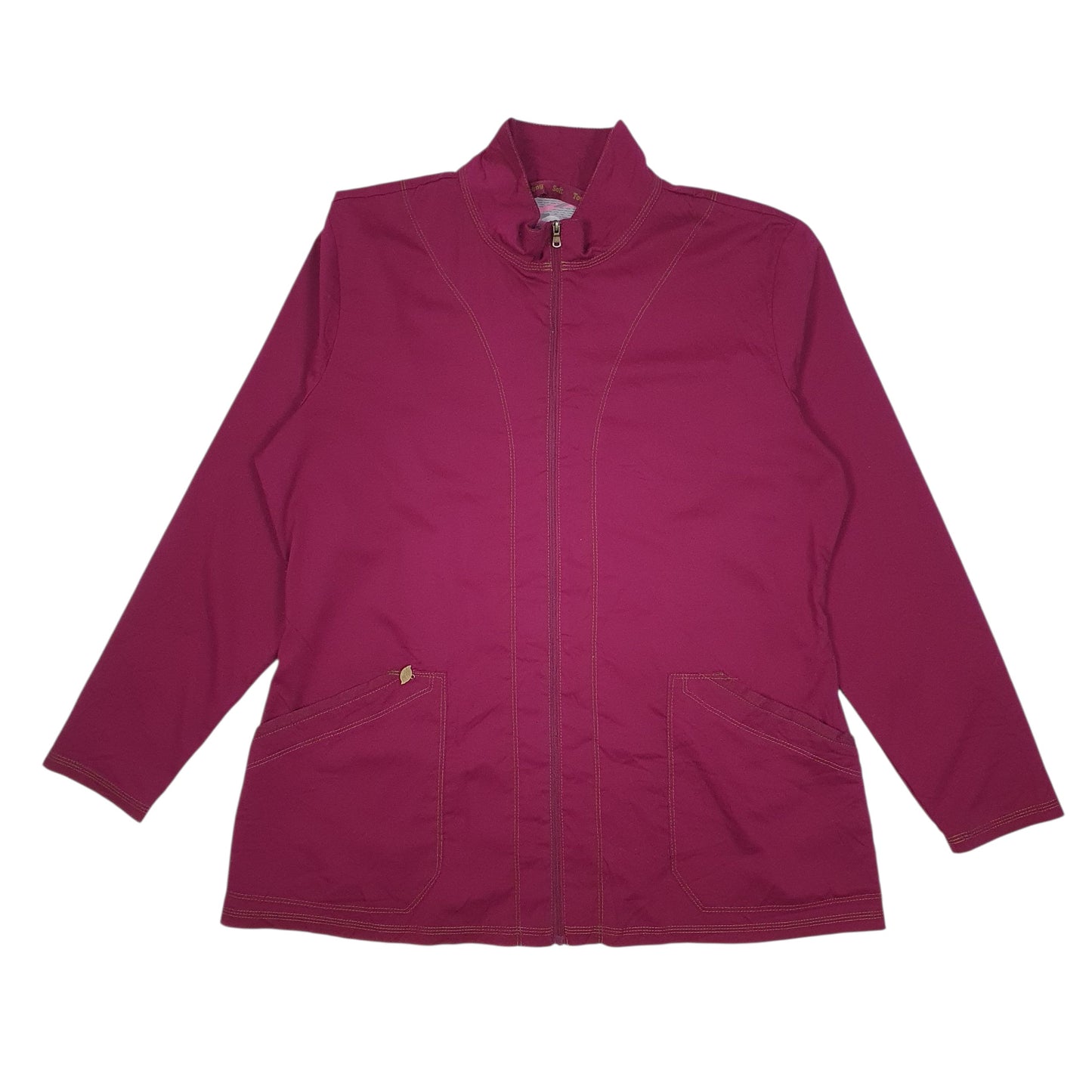 Womens Purple Dickies   Coat