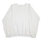 Mens White Fruit Of The Loom Vintage 90s Crewneck Jumper