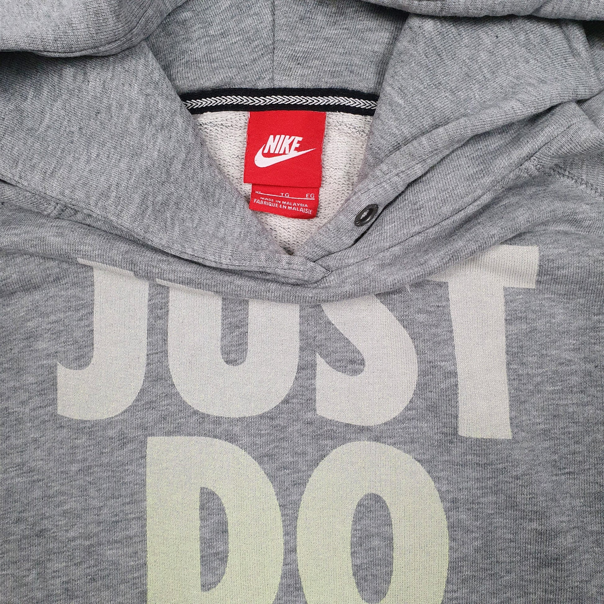 Womens Grey Nike  Hoodie Jumper