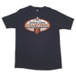 Mens Black Majestic MLB Sanfransico Giants Short Sleeve T Shirt