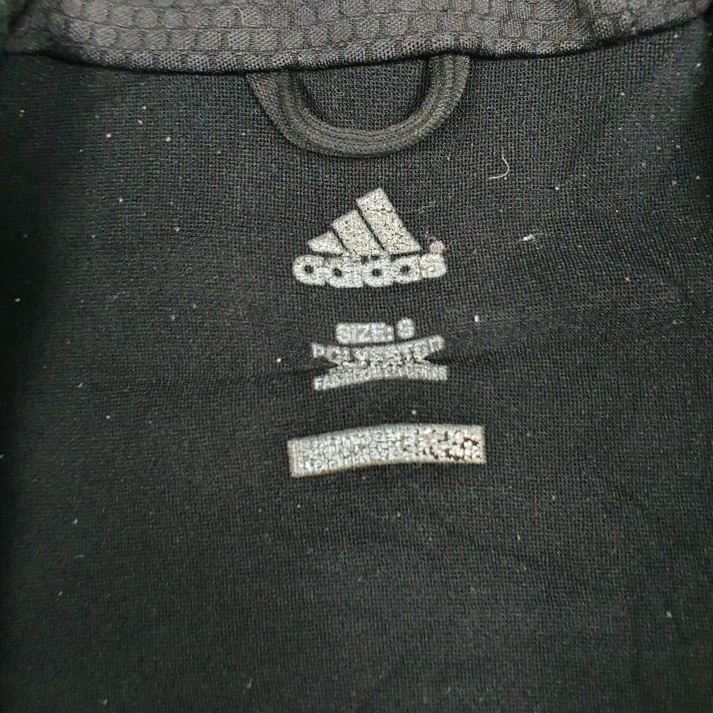 Mens Black Adidas  Full Zip Jumper