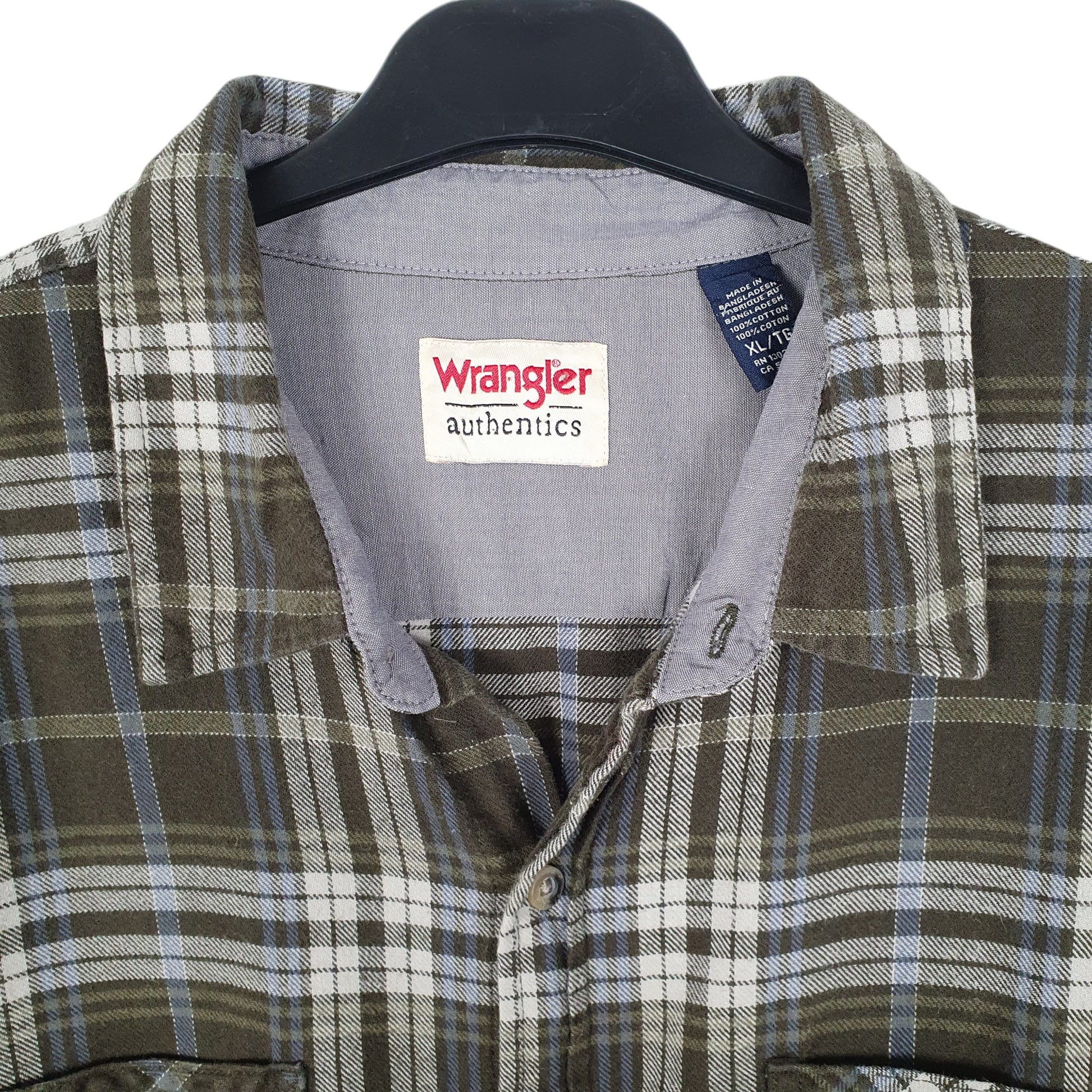 Mens Green Wrangler   Shirt