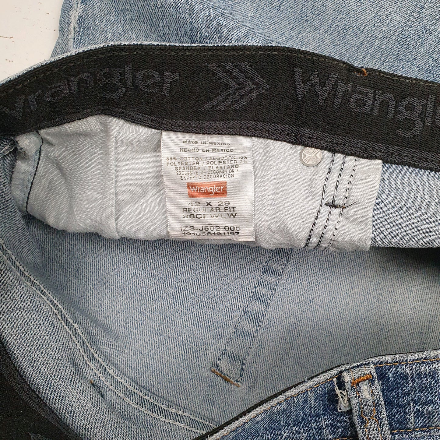 Mens Blue Wrangler   Jeans