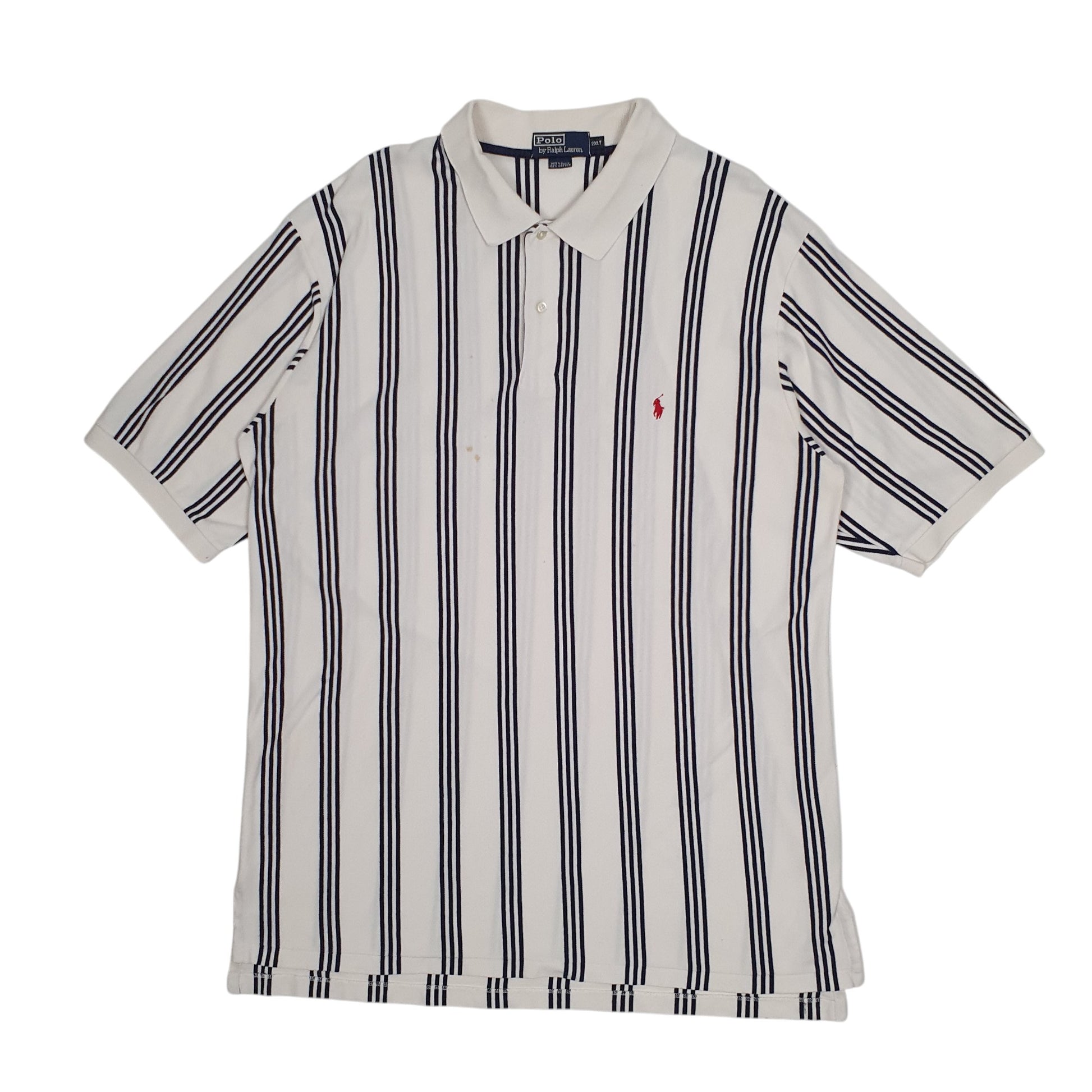 Mens White Polo Ralph Lauren  Short Sleeve Polo Shirt